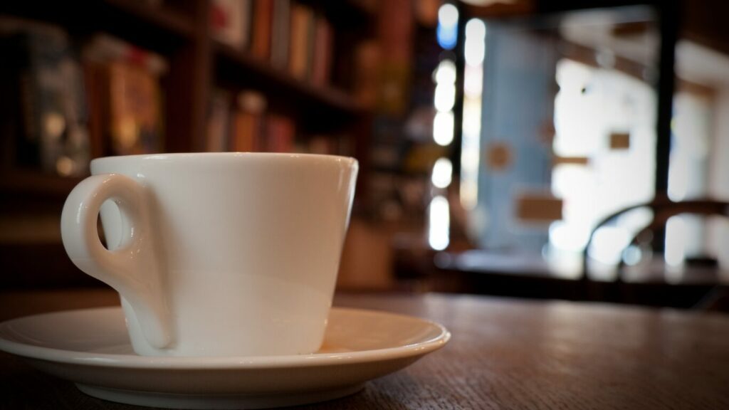6 coffee cup and saucer